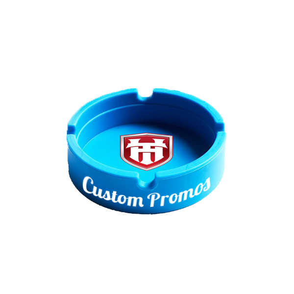 Custom Silicone Ashtrays : Round