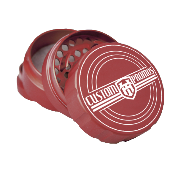 Custom Aluminum Grinders : Burgundy