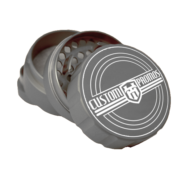 Custom Aluminum Grinders : Grey