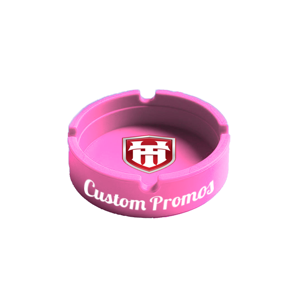 Custom Silicone Ashtrays : Round