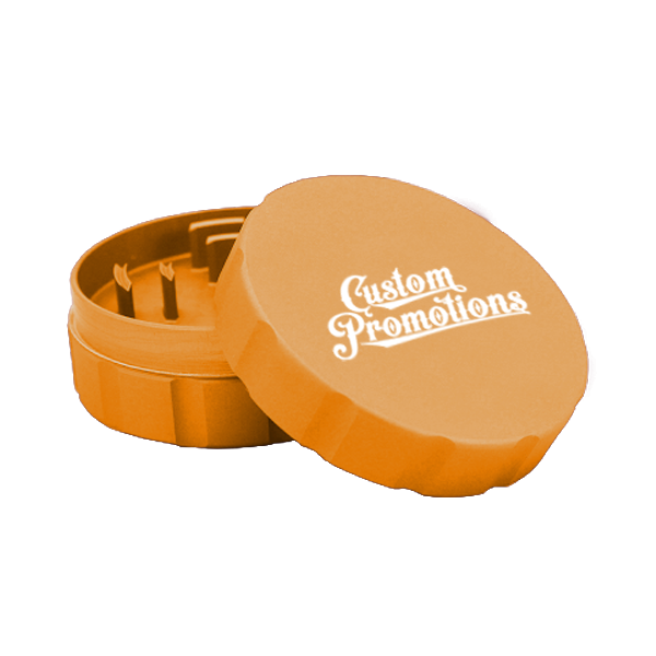 Custom Logo Grinders : Aluminum 2 Piece : Copper