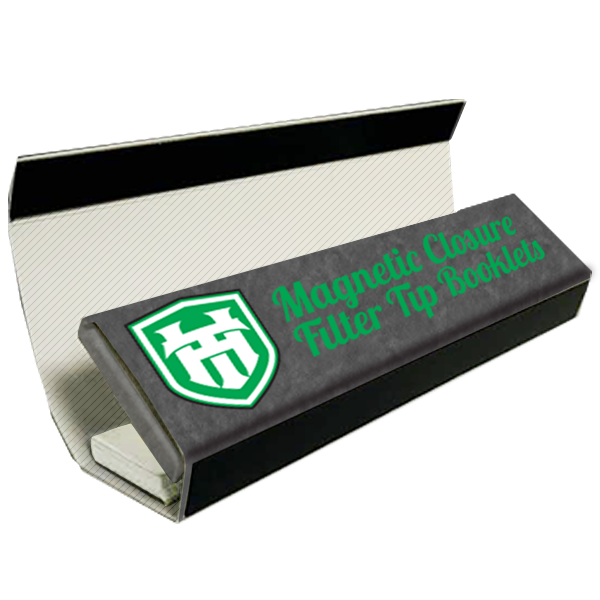 Custom Magnetic Closure Rolling Paper Booklets